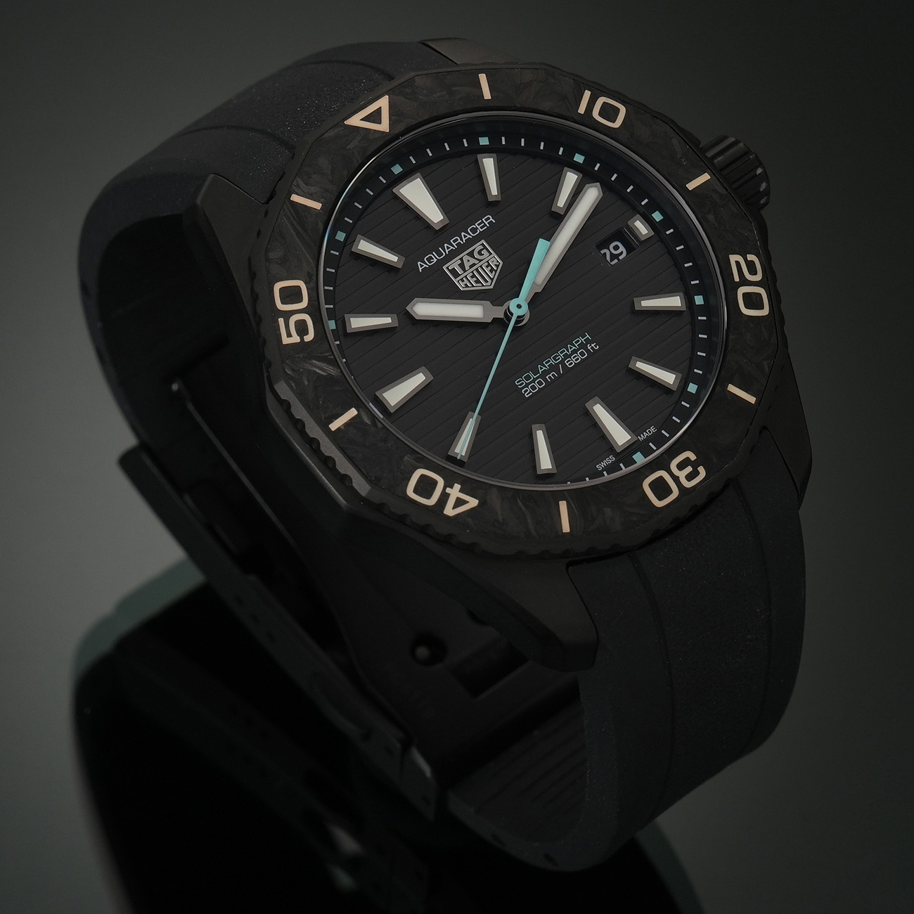 TAG Heuer(USED)태그호이어 아쿠아레이서 솔라그래프 WBP1112